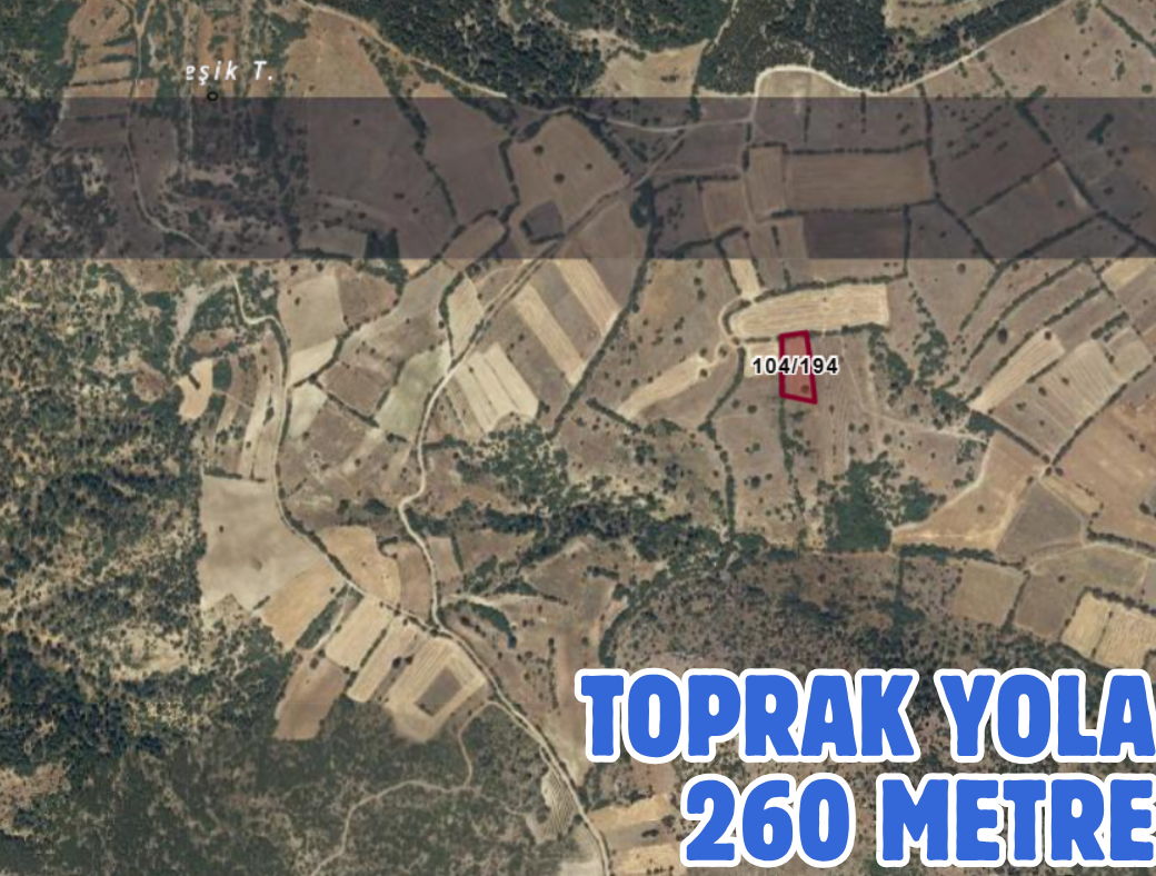 DENİZLİ ÇARDAK SÖĞÜT 2.297 M² TARLAMIZ SATILIKTIR - DENİZLİ ÇARDAK fotoğraf 3